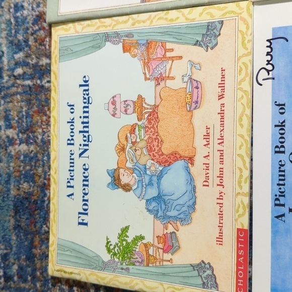 David Adler A Picture Book Series Paperback Set of 4 - Used - Picture 2 of 10